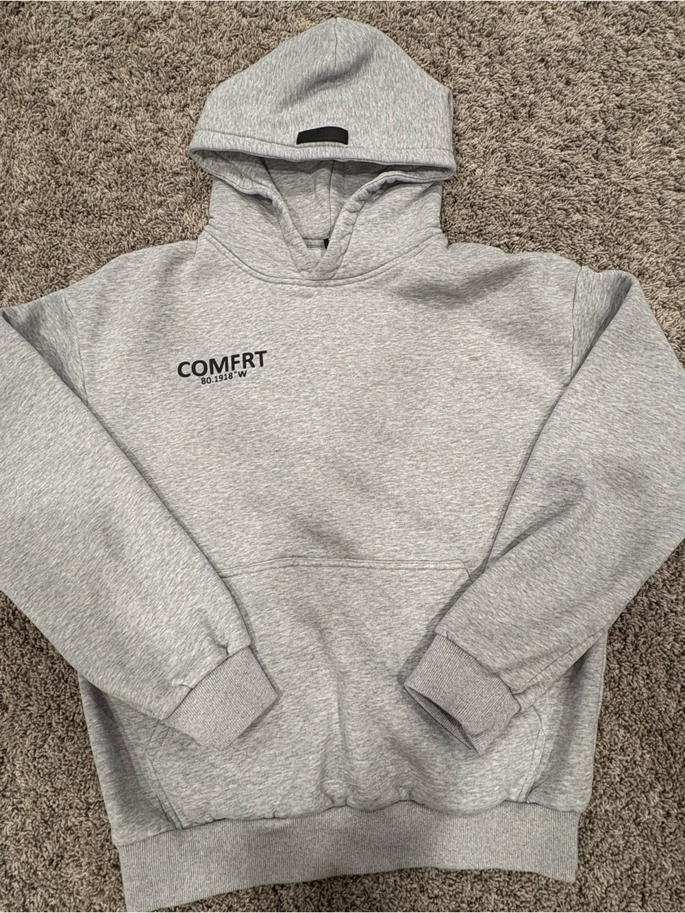 COMFRT Heather Gray Women's Pullover Hoodie